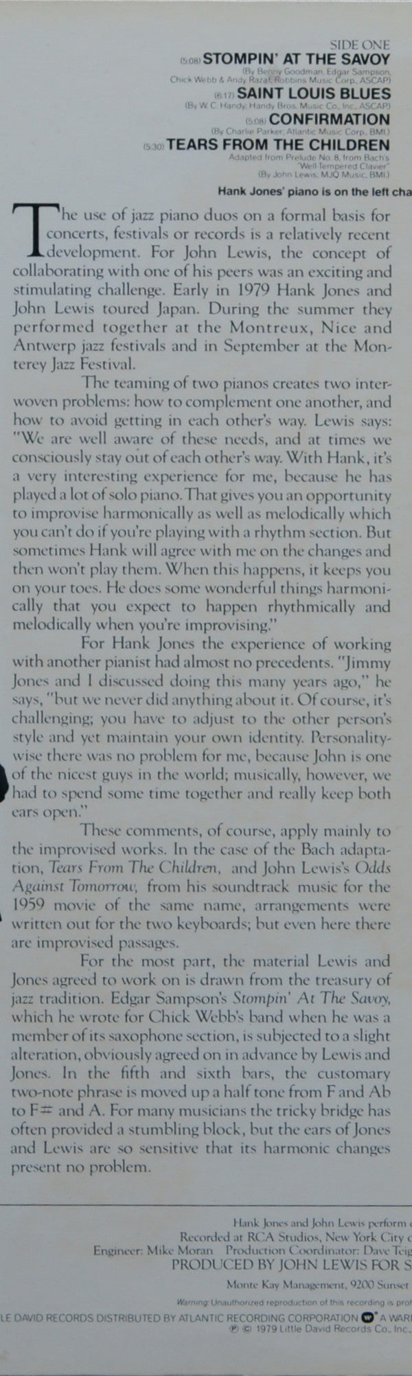 An Evening With Two Grand Pianos