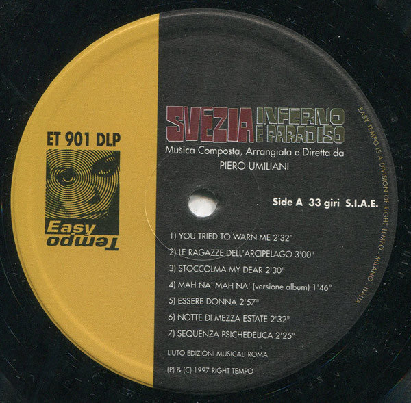 Svezia, Inferno E Paradiso (The Original Complete Motion Picture Soundtrack)