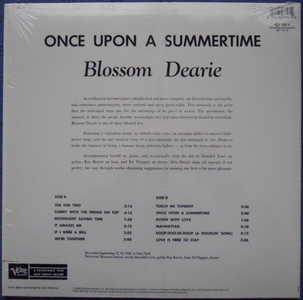 Once Upon A Summertime