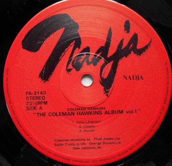 The Coleman Hawkins Album Vol. 1