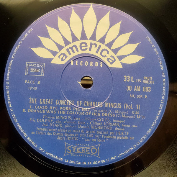 The Great Concert Of Charles Mingus