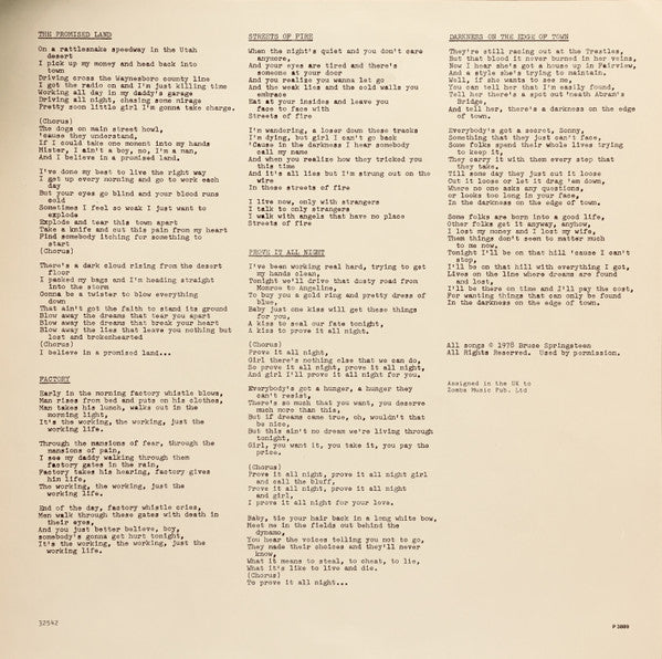 Darkness On The Edge Of Town