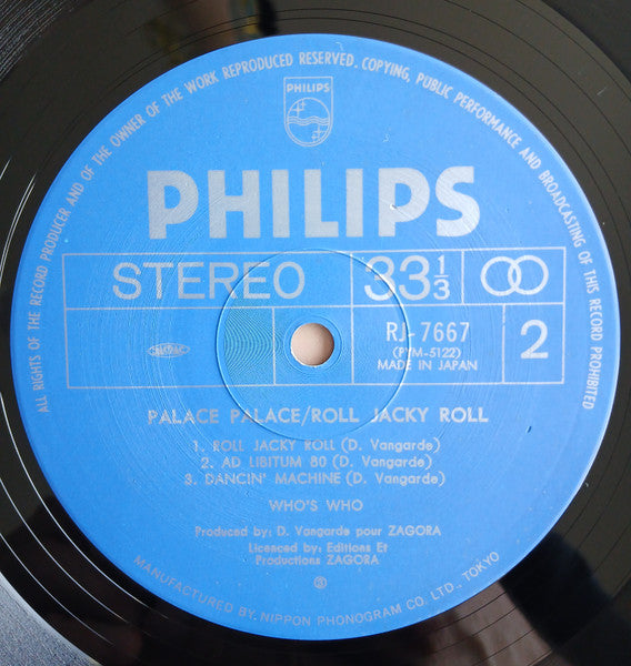 Palace Palace / Roll Jacky Roll