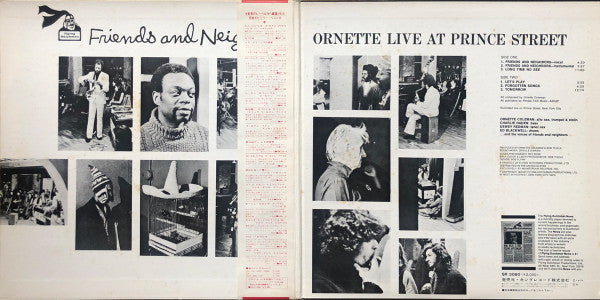 Friends And Neighbors - Ornette Live At Prince Street