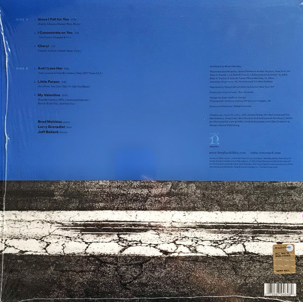 Master Release: Blues and Ballads by Brad Mehldau Trio