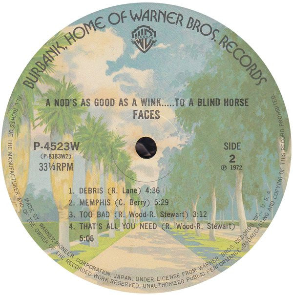 A Nod's As Good As A Wink...To A Blind Horse