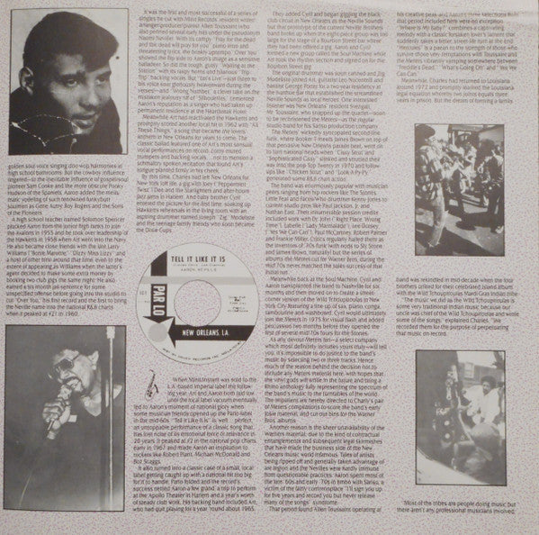 Treacherous: A History Of The Neville Brothers (1955 -1985)