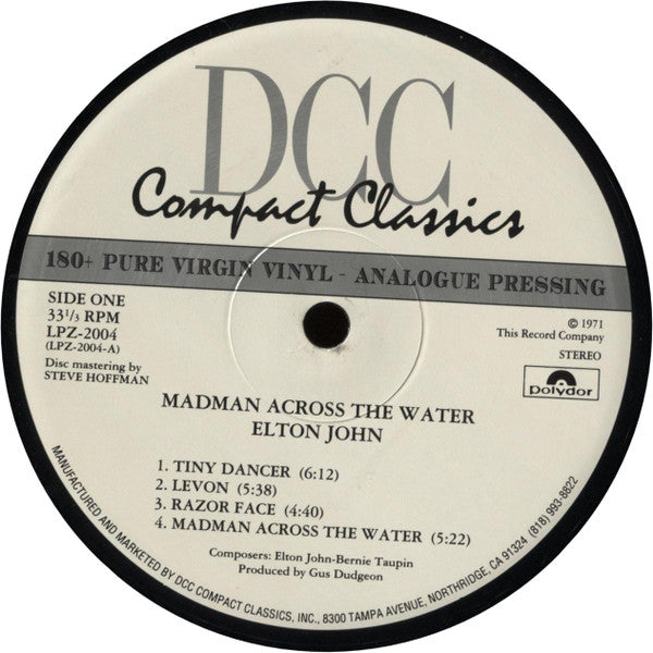 Madman Across The Water