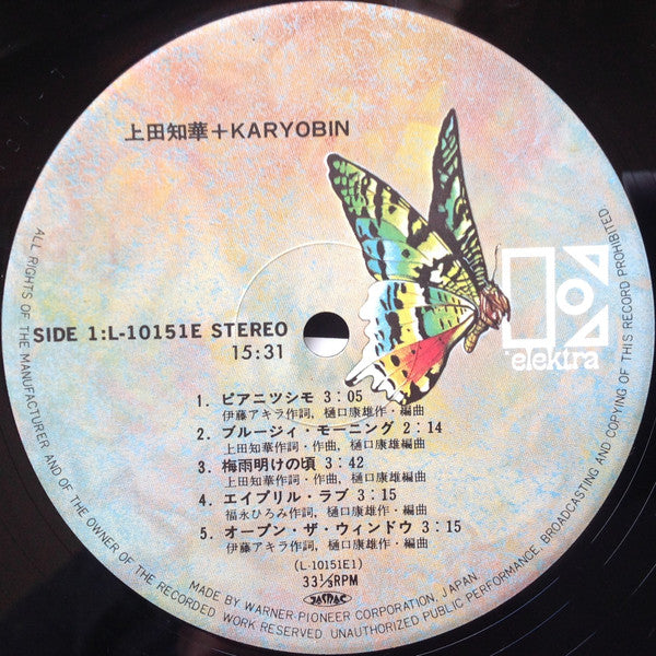 上田知華+Karyobin