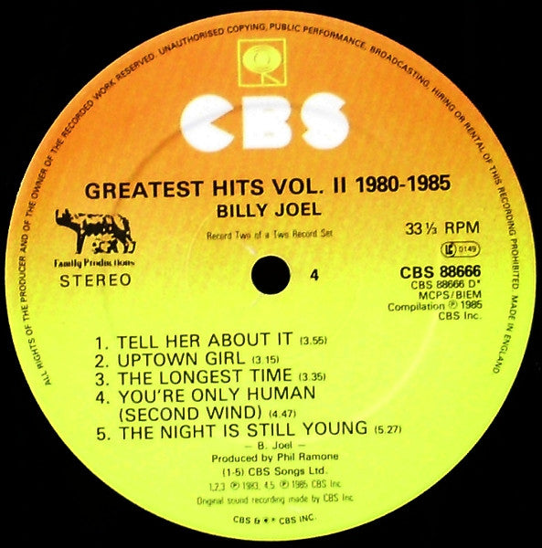 Greatest Hits Volume I & Volume II
