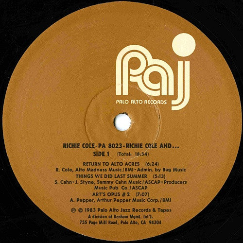 Return To Alto Acres