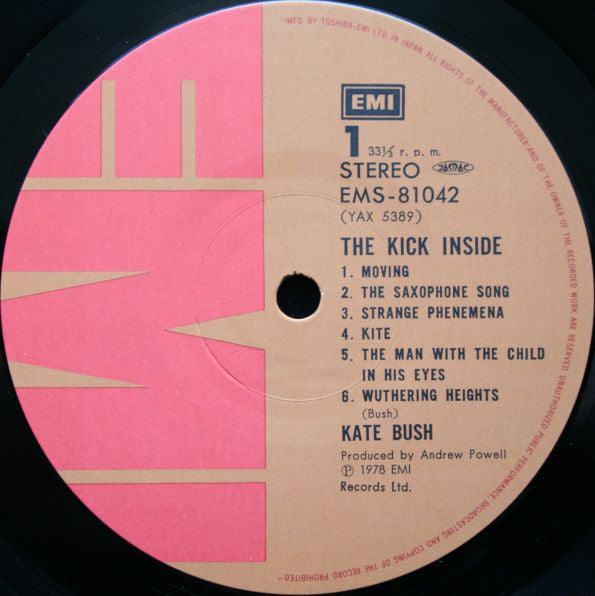 The Kick Inside = 天使と小悪魔