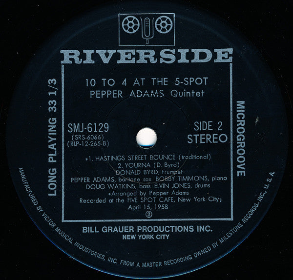 10 To 4 At The 5-Spot