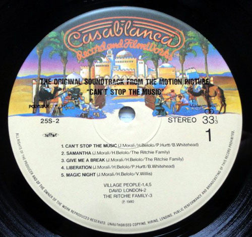 Can't Stop The Music - The Original Soundtrack Album