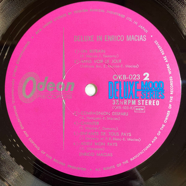 Deluxe In Enrico Macias