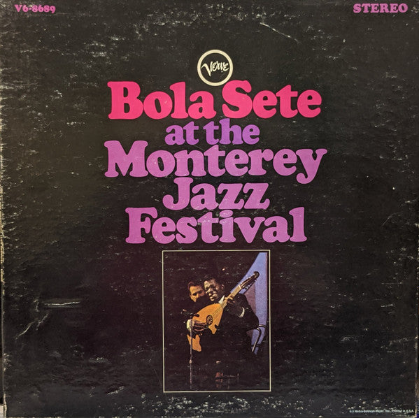 Bola Sete At The Monterey Jazz Festival