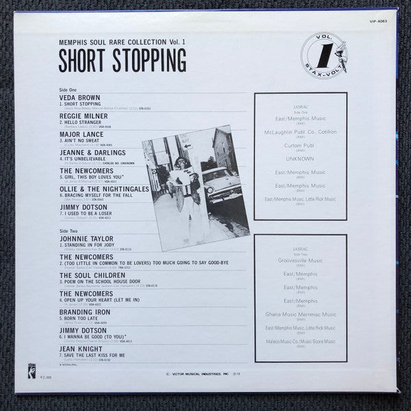 Memphis Soul Rare Collection Vol.1 - Short Stopping