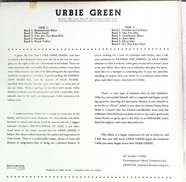 Blues And Other Shades Of Green