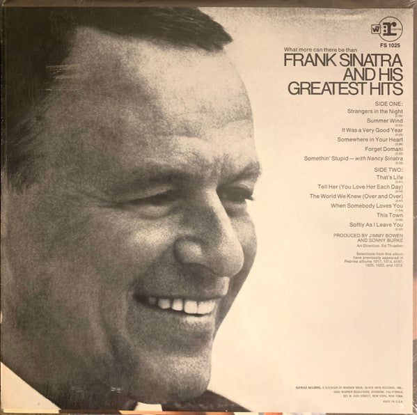 Frank Sinatra's Greatest Hits