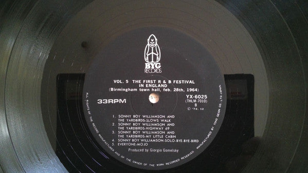 Faces And Places Vol. 5 - The First Rhythm & Blues Festival In England