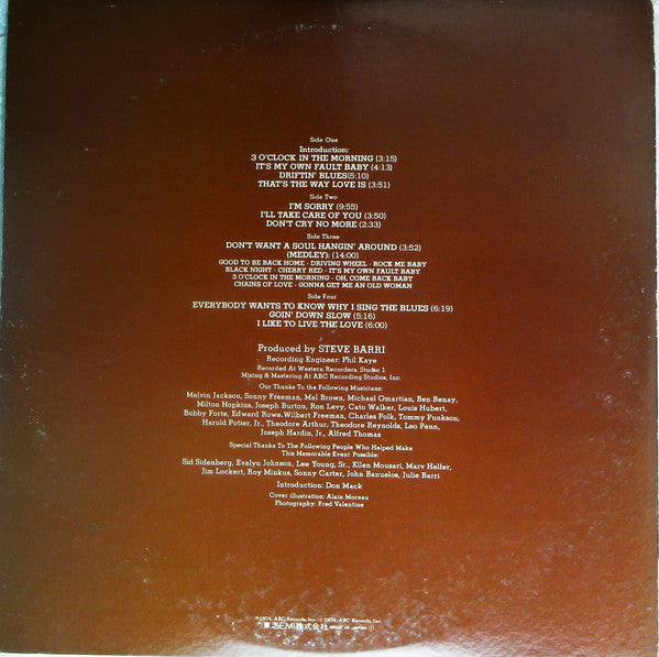 Together For The First Time... Live