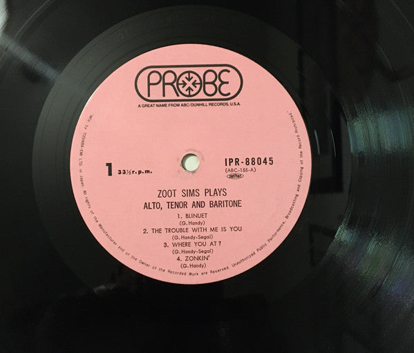 Plays Alto, Tenor And Baritone