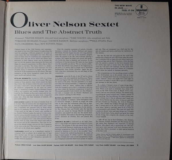 The Blues And The Abstract Truth