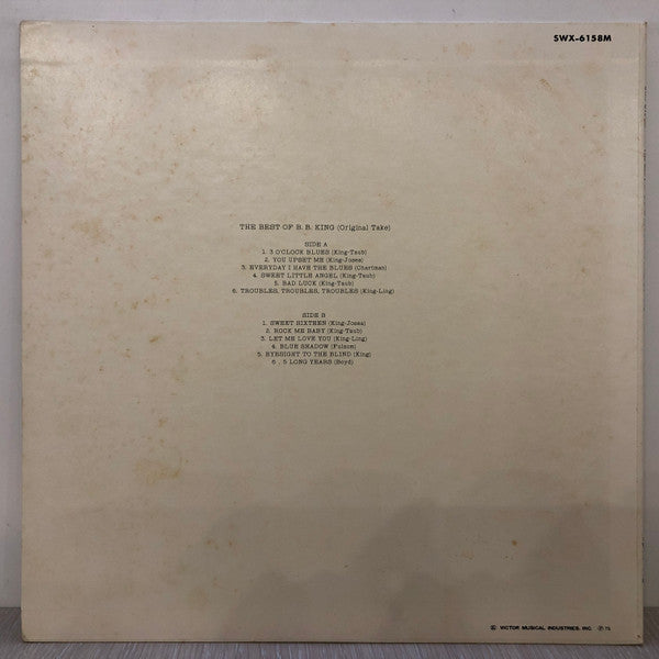 Best Of King B.B. / Original Take