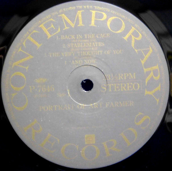 Portrait Of Art Farmer