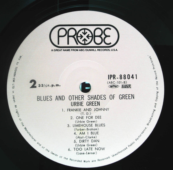 Blues And Other Shades Of Green