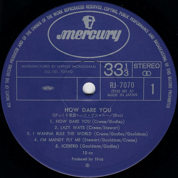 How Dare You! = びっくり電話