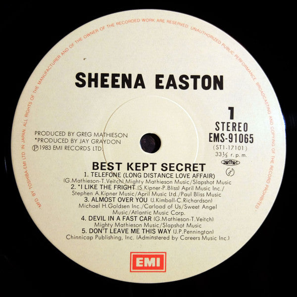 Best Kept Secret = 秘密