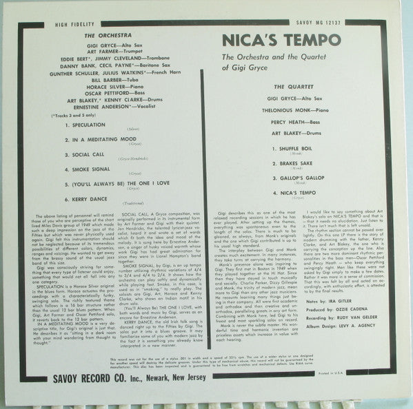 Nica's Tempo