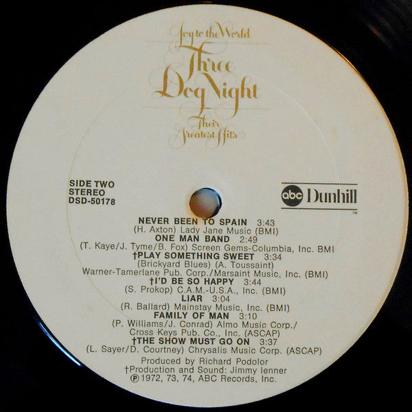 Joy To The World - Their Greatest Hits