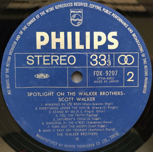 Spotlight On Walker Brothers = ウォーカー・ブラザーズ・スコット・ウォーカー/グレイテスト・ヒッツ32