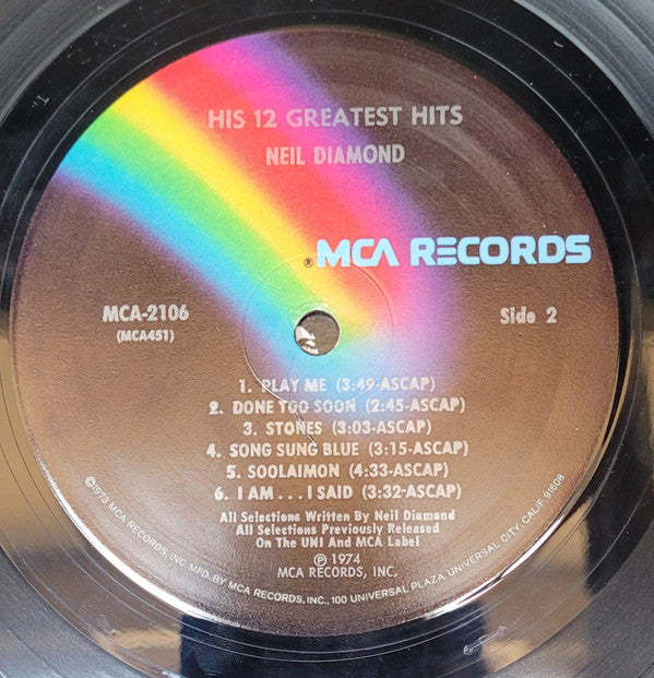 His 12 Greatest Hits
