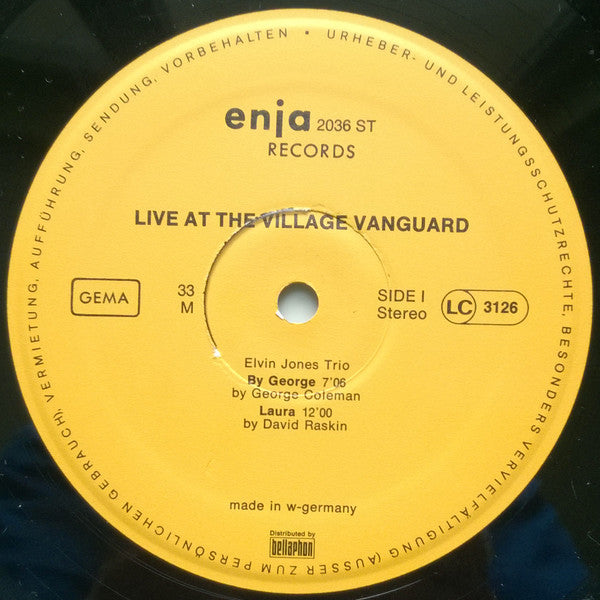 Live At The Village Vanguard