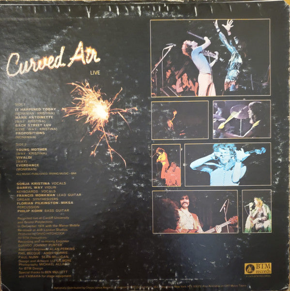 Curved Air Live