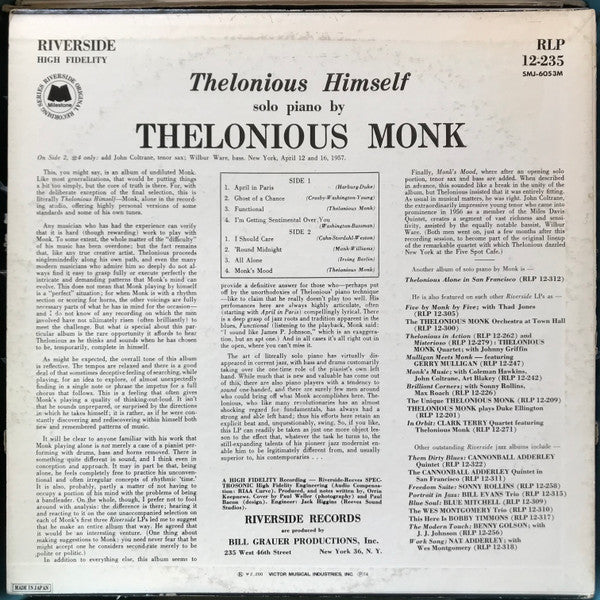 Thelonious Himself