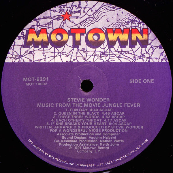 Music From The Movie "Jungle Fever"