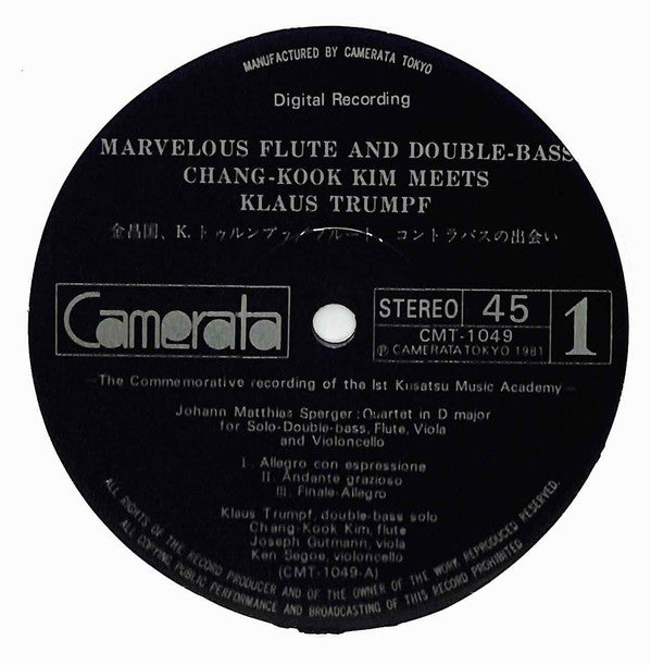 Marvelous Flute And Double-Bass