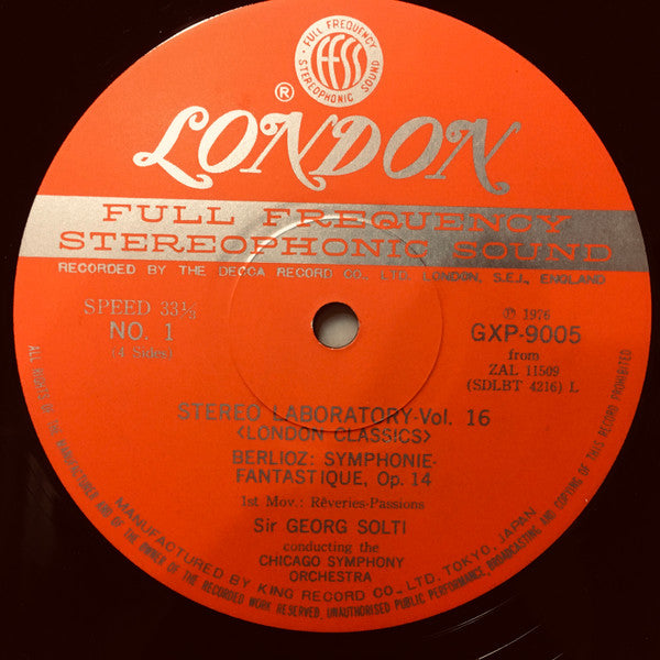 Symphonie-Fantastique (London Classics Vol. 16 = Orchestra)