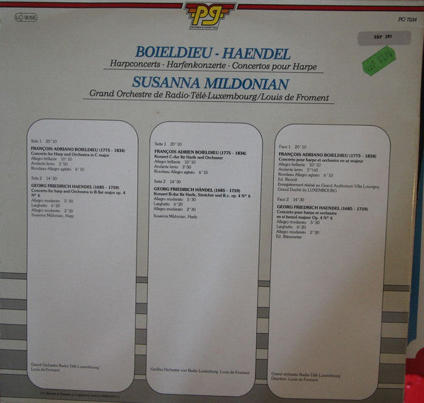 Harpconcerts / Harfenkonzerte / Concertos Pour Harpe