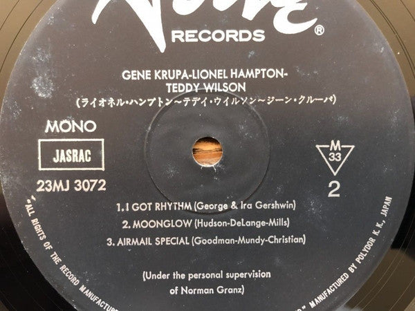 Gene Krupa - Lionel Hampton - Teddy Wilson