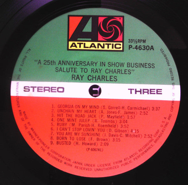 A 25th Anniversary In Show Business Salute To Ray Charles