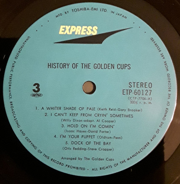 History Of The Golden Cups