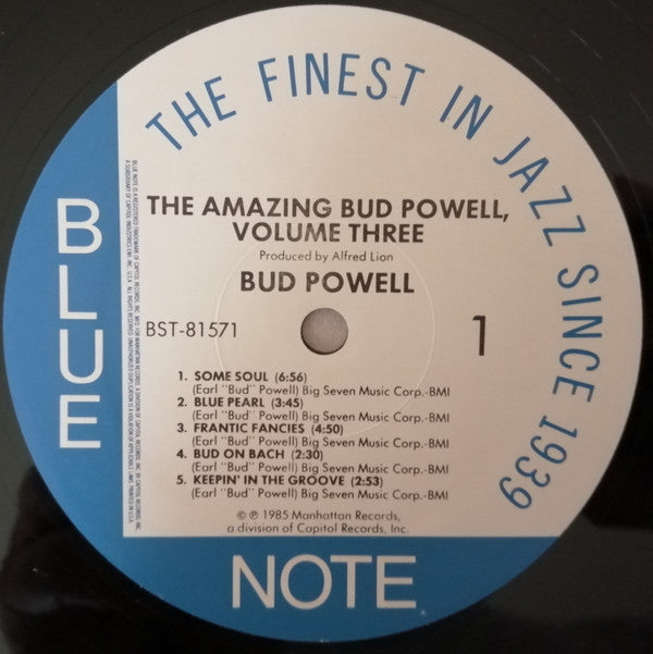The Amazing Bud Powell, Vol. 3 - Bud!