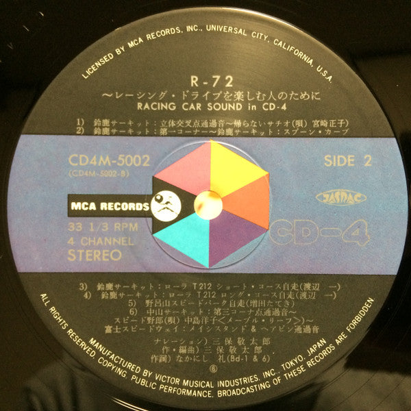 R-72 Racing Car Sound In CD-4