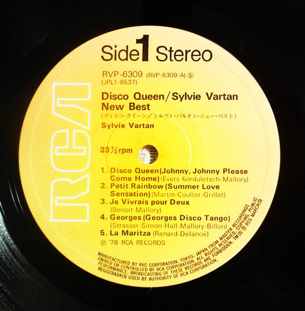 Disco Queen / Sylvie Vartan New Best