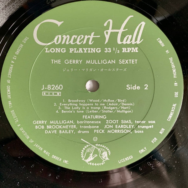 The Gerry Mulligan Sextet